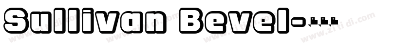 Sullivan Bevel字体转换